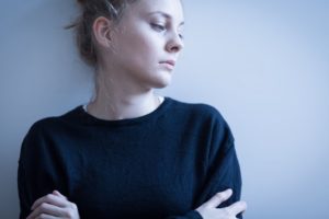 Sad woman